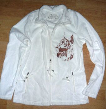 Flauschjacke mit Dobikopf Gr.42