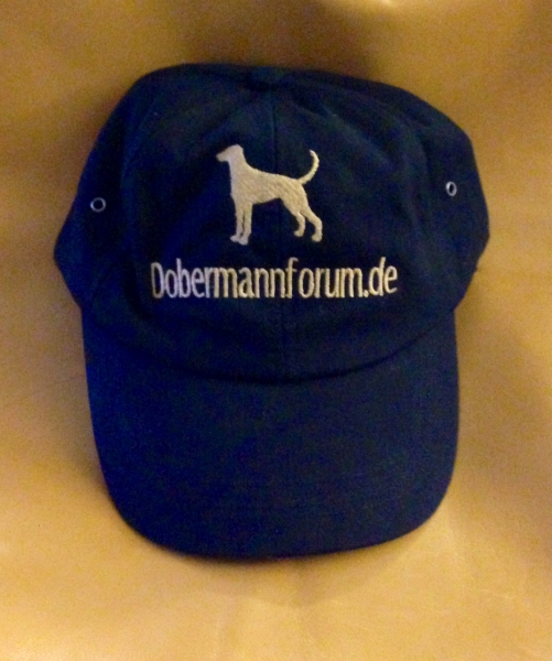 Cap mit Dobermannforum-Logo
